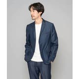 【イージーケア/接触冷感】デニムライクストレッチスマートジャケット | a.v.v【MEN】 | 詳細画像16 