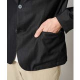 【イージーケア/接触冷感】デニムライクストレッチスマートジャケット | a.v.v【MEN】 | 詳細画像28 