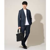 【イージーケア/接触冷感】デニムライクストレッチスマートジャケット | a.v.v【MEN】 | 詳細画像3 