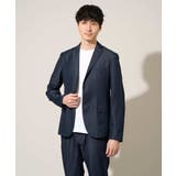 【イージーケア/接触冷感】デニムライクストレッチスマートジャケット | a.v.v【MEN】 | 詳細画像37 