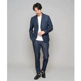 【イージーケア/接触冷感】デニムライクストレッチスマートジャケット | a.v.v【MEN】 | 詳細画像7 