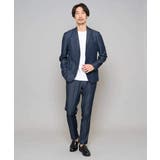 【イージーケア/接触冷感】デニムライクストレッチスマートジャケット | a.v.v【MEN】 | 詳細画像8 