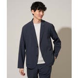 春夏のカジュアルジャケットスタイルにぜひ【イージーケア 洗濯機で洗える 接触冷感 | a.v.v【MEN】 | 詳細画像2