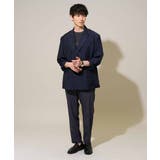 【洗濯機で洗える】シアーダブルブレストジャケット | a.v.v【MEN】 | 詳細画像2