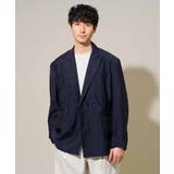 【洗濯機で洗える】シアーダブルブレストジャケット | a.v.v【MEN】 | 詳細画像3