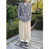 【洗濯機で洗える/ストレッチ】シアーメランジダブルプレストジャケット | a.v.v【MEN】 | 詳細画像9
