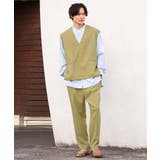 【接触冷感】ワンサイズVネックベスト(セットアップ可) | a.v.v【MEN】 | 詳細画像12 