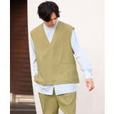 【接触冷感】ワンサイズVネックベスト(セットアップ可) | a.v.v【MEN】 | 詳細画像18 