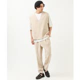 【接触冷感】ワンサイズVネックベスト(セットアップ可) | a.v.v【MEN】 | 詳細画像5 