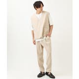 【接触冷感】ワンサイズVネックベスト(セットアップ可) | a.v.v【MEN】 | 詳細画像7 