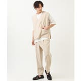 【接触冷感】ワンサイズVネックベスト(セットアップ可) | a.v.v【MEN】 | 詳細画像9 