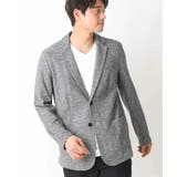 ダークグレー | 【イージーケア】スマートカノコサマージャケット | a.v.v【MEN】