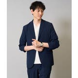 【イージーケア 接触冷感】リライトテーラードジャケット【吸水速乾 UVカット | a.v.v【MEN】 | 詳細画像1 