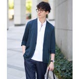 【イージーケア 接触冷感】ブライト天竺シェイプジャケット【吸水速乾 UVカット】 | a.v.v【MEN】 | 詳細画像1 