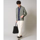 【イージーケア 接触冷感】ブライト天竺シェイプジャケット【吸水速乾 UVカット】 | a.v.v【MEN】 | 詳細画像12 