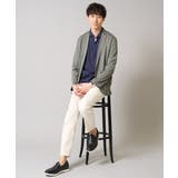 【イージーケア 接触冷感】ブライト天竺シェイプジャケット【吸水速乾 UVカット】 | a.v.v【MEN】 | 詳細画像13 