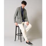 【イージーケア 接触冷感】ブライト天竺シェイプジャケット【吸水速乾 UVカット】 | a.v.v【MEN】 | 詳細画像14 