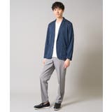 【イージーケア 接触冷感】ブライト天竺シェイプジャケット【吸水速乾 UVカット】 | a.v.v【MEN】 | 詳細画像4 