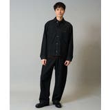 【洗濯機で洗える】ワイドシルエットデニムカバーオール | a.v.v【MEN】 | 詳細画像6 