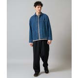 【洗濯機で洗える】ワイドシルエットデニムカバーオール | a.v.v【MEN】 | 詳細画像8 