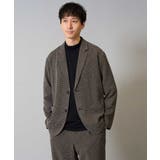 ブラウン | ツイードストレッチテーラードジャケット | a.v.v【MEN】