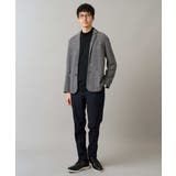 【イージーケア ストレッチ】ハニカムジャージースマートジャケット【洗濯機で洗える… | a.v.v【MEN】 | 詳細画像2 