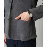 【イージーケア ストレッチ】ハニカムジャージースマートジャケット【洗濯機で洗える… | a.v.v【MEN】 | 詳細画像23 