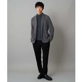 【イージーケア ストレッチ】ハニカムジャージースマートジャケット【洗濯機で洗える… | a.v.v【MEN】 | 詳細画像5 