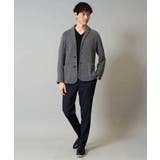 【イージーケア ストレッチ】ハニカムジャージースマートジャケット【洗濯機で洗える… | a.v.v【MEN】 | 詳細画像7 