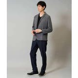 【イージーケア ストレッチ】ハニカムジャージースマートジャケット【洗濯機で洗える… | a.v.v【MEN】 | 詳細画像9 