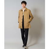 【撥水/毛玉になりにくい】ステンカラーコート | a.v.v【MEN】 | 詳細画像10