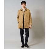 【撥水/毛玉になりにくい】ステンカラーコート | a.v.v【MEN】 | 詳細画像11