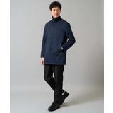 【撥水/毛玉になりにくい】ステンカラーコート | a.v.v【MEN】 | 詳細画像17