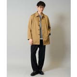 【撥水/毛玉になりにくい】ステンカラーコート | a.v.v【MEN】 | 詳細画像2