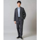 【イージーケア ストレッチ】メランジポンチテーラードジャケット【洗濯機で洗える】… | a.v.v【MEN】 | 詳細画像12 