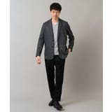 【イージーケア ストレッチ】メランジポンチテーラードジャケット【洗濯機で洗える】… | a.v.v【MEN】 | 詳細画像16 