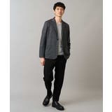 【イージーケア ストレッチ】メランジポンチテーラードジャケット【洗濯機で洗える】… | a.v.v【MEN】 | 詳細画像17 