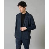 【イージーケア ストレッチ】メランジポンチテーラードジャケット【洗濯機で洗える】… | a.v.v【MEN】 | 詳細画像25 