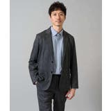 【イージーケア ストレッチ】メランジポンチテーラードジャケット【洗濯機で洗える】… | a.v.v【MEN】 | 詳細画像31 