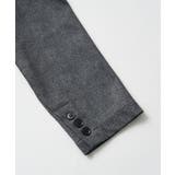 【イージーケア ストレッチ】メランジポンチテーラードジャケット【洗濯機で洗える】… | a.v.v【MEN】 | 詳細画像49 