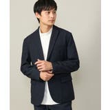 【イージーケア ストレッチ】スマートシャンブレーテーラードジャケット(セットアッ… | a.v.v【MEN】 | 詳細画像1 