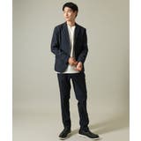 【イージーケア ストレッチ】スマートシャンブレーテーラードジャケット(セットアッ… | a.v.v【MEN】 | 詳細画像13 