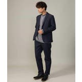 【イージーケア ストレッチ】スマートシャンブレーテーラードジャケット(セットアッ… | a.v.v【MEN】 | 詳細画像2 