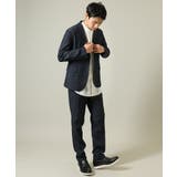 【イージーケア ストレッチ】スマートシャンブレーテーラードジャケット(セットアッ… | a.v.v【MEN】 | 詳細画像20 