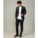 【イージーケア ストレッチ】スマートシャンブレーテーラードジャケット(セットアッ… | a.v.v【MEN】 | 詳細画像9 