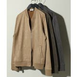 【累計7000枚販売】フェイクスエードリブブルゾン | a.v.v【MEN】 | 詳細画像1