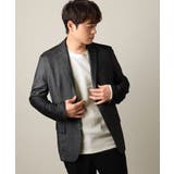 【通年着用OK】スマートインレイニットシェイプジャケット(セットアップ可） | a.v.v【MEN】 | 詳細画像34 