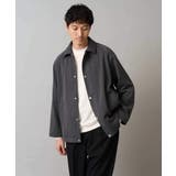 【洗濯機で洗える】ラグランスリーブショートブルゾン | a.v.v【MEN】 | 詳細画像11