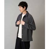 【洗濯機で洗える】ラグランスリーブショートブルゾン | a.v.v【MEN】 | 詳細画像13