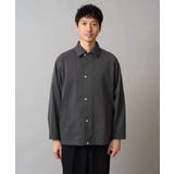 【洗濯機で洗える】ラグランスリーブショートブルゾン | a.v.v【MEN】 | 詳細画像14